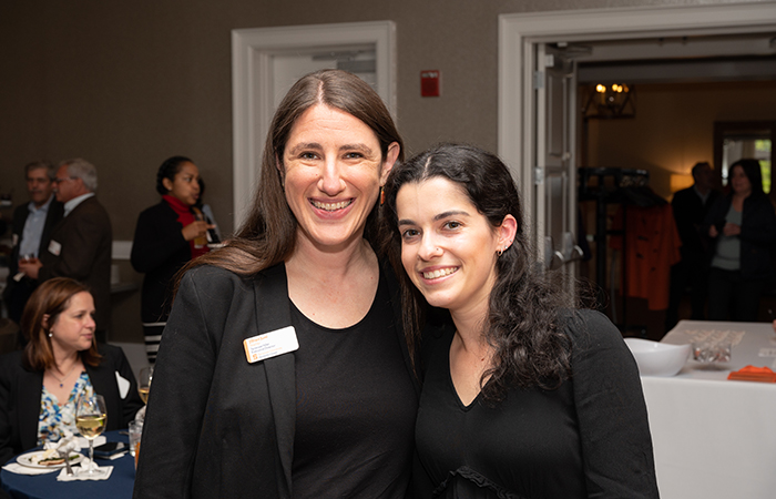 Jillian Juni and Rebecca Sereboff '22